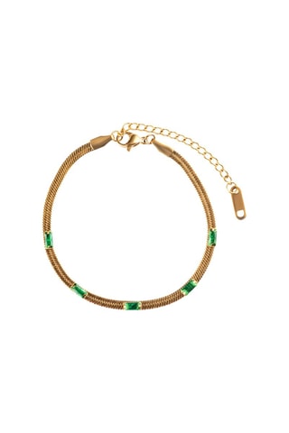 Pulseira rígida - Banhado a ouro amarelo - Marc Malone