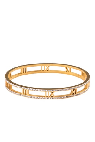Pulseira rígida - Banhado a ouro amarelo - Marc Malone
