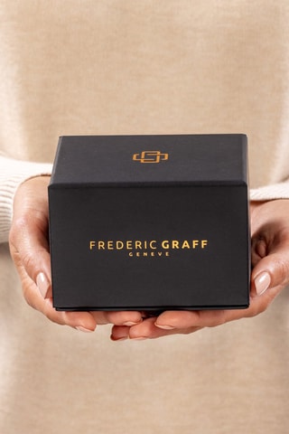 Relógio de quartzo em aço Dourado e branco - Frederic Graff