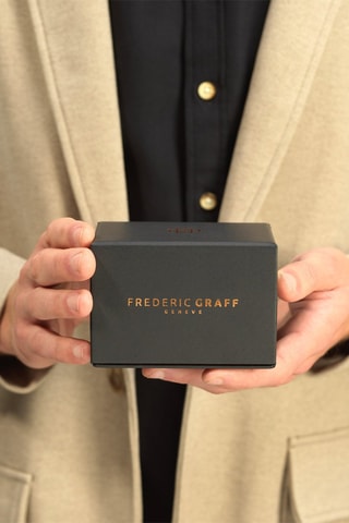 Relógio de quartzo em aço - Dourado - Frederic Graff