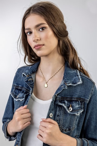 Colar - Dourado e preto - Emily Westwood