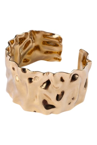 Pulseira aberta - Banhado a ouro amarelo - Marc Malone