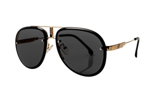 Lunettes de soleil femme - Noir et doré - Emily Westwood