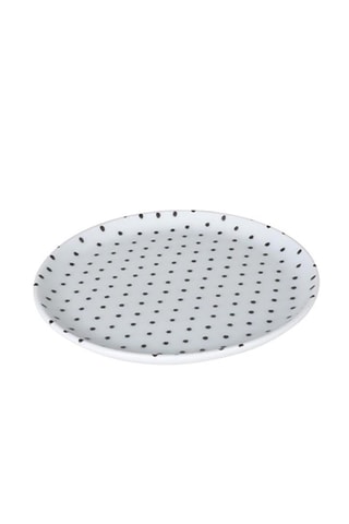 4 assiettes à dessert en porcelaine - 15 cm