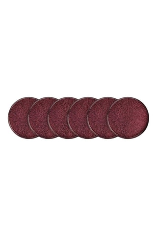 6 assiettes à dessert - 21 cm