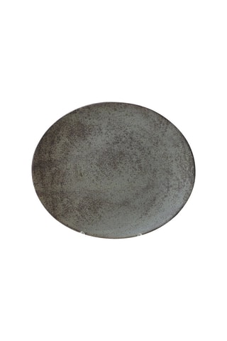 6 assiettes à dessert en grès - 23 cm