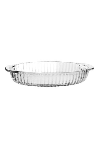 Plat de service en verre sans BPA - 28 x 4,5 x 16 cm