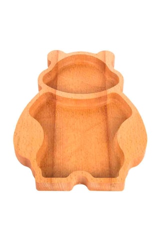 Plat apéritif en bois - 18 x 25,5 x 2 cm