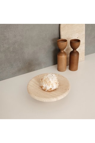 Service à gâteau en marbre - 20 cm