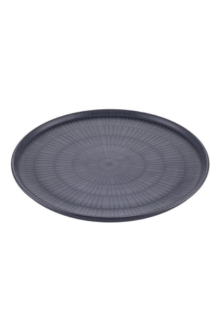 6 assiettes plates en céramique - 26 cm