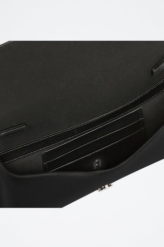 Kalfsleren Handtas Mini Splendida - Zwart