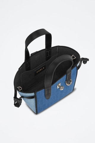 Jeans Handtas Net Mini - Hemelsblauw