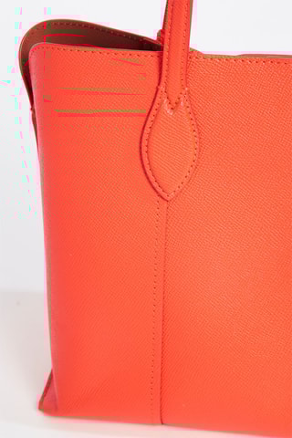 Kalfsleren Handtas Vittoria - Rood