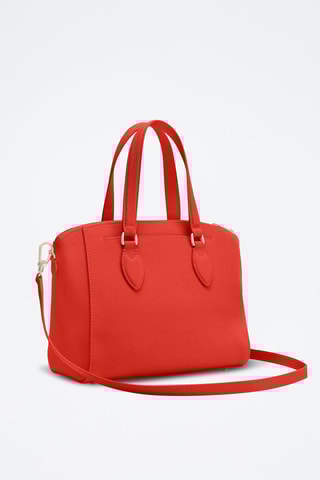 Kalfsleren Handtas Miverva - Rood