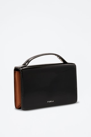 Kalfsleren Handtas Splendida Mini - Zwart