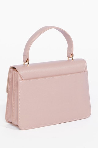 Leren Handtas Bella Mini - Roze