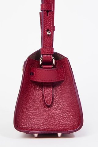 Leren Handtas Margherita Mini - Rood