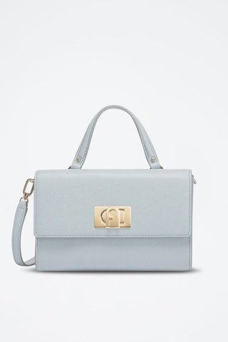 Leren Handtas 1927 Mini - Hemelsblauw