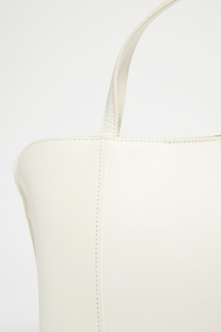 Leren Handtas Vittoria - Wit