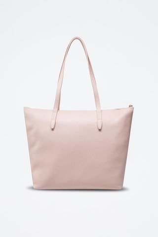 Leren Trendy Handtas Net - Roze