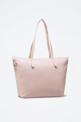 Leren Trendy Handtas Net - Roze
