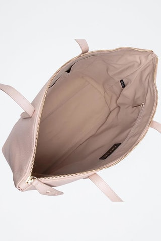 Leren Trendy Handtas Net - Roze