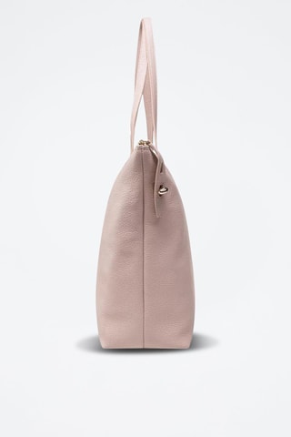 Leren Trendy Handtas Net - Roze