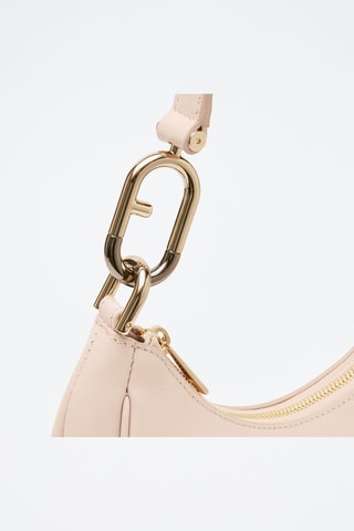 Kalfsleren Trendy Handtas Primavera - Roze