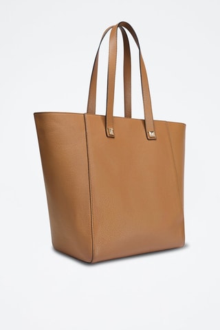 Kalfsleren Trendy Handtas M Afrodite - Camel