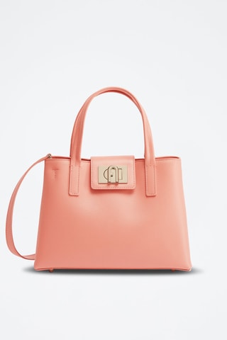 Leren Trendy Handtas 1927 - Zalmkleurig