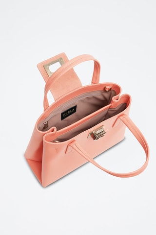 Leren Trendy Handtas 1927 - Zalmkleurig