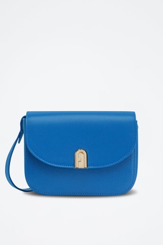 Leren Schoudertas Mini 1927 - Felblauw