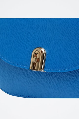Leren Schoudertas Mini 1927 - Felblauw