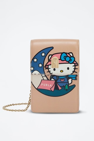 Leren Schoudertas Hello Kitty Sanrio 1927 - Beige