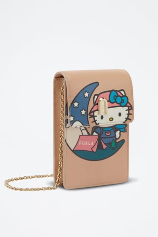 Leren Schoudertas Hello Kitty Sanrio 1927 - Beige