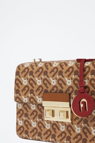 Schoudertas Bella - Beige en Ecru