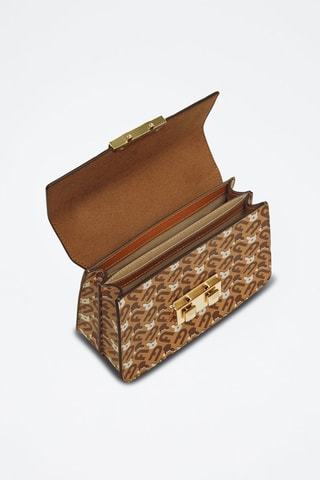Schoudertas Bella - Beige en Ecru