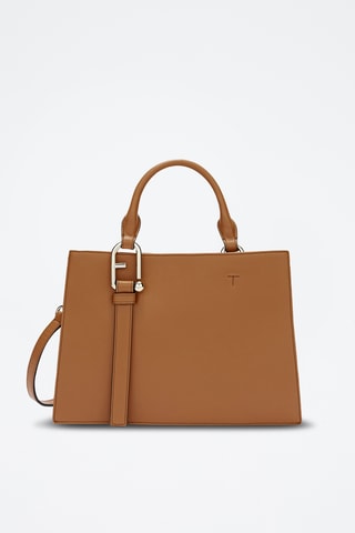 Leren Schoudertas Furla Nuvola - Bruin