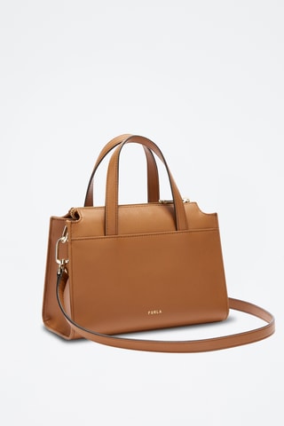Leren Schoudertas Furla Nuvola - Bruin