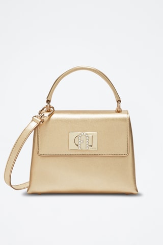 Leren Schoudertas Furla 1927 - goudkleurig