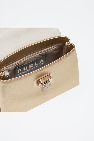 Leren Schoudertas Furla 1927 - goudkleurig