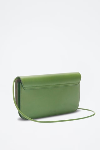 Leren Schoudertas Furla Genesi - Groen