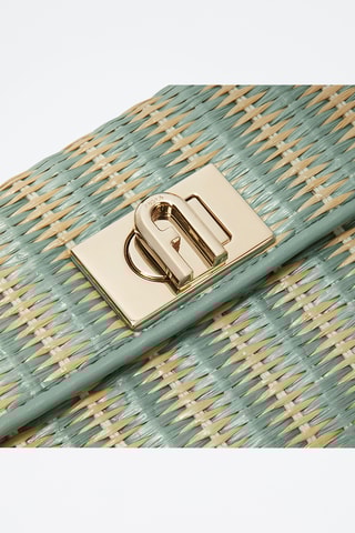 Leren Schoudertas Furla 1927 - Groen