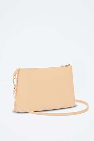 Leren Schoudertas Furla Diamante - Beige