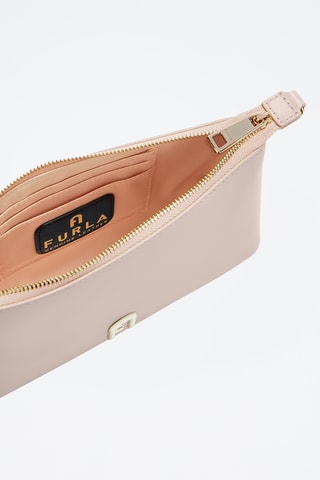 Leren Schoudertas Furla Diamante - Roze
