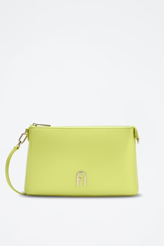Leren Schoudertas Furla Diamante - Geel