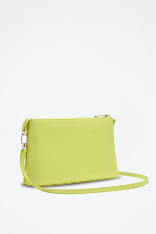 Leren Schoudertas Furla Diamante - Geel