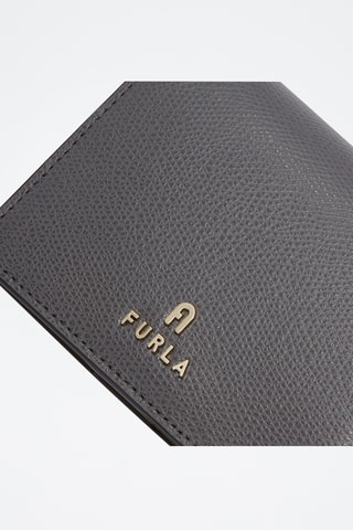 Leren Portefeuille Furla Camelia - Grijs