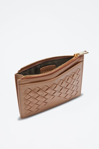 Lamsleren Pasjeshouder Furla Gerla - Beige