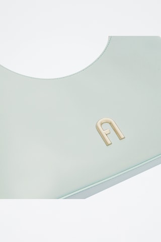 Leren Schouderhandtas Furla Diamante - Lichtblauw